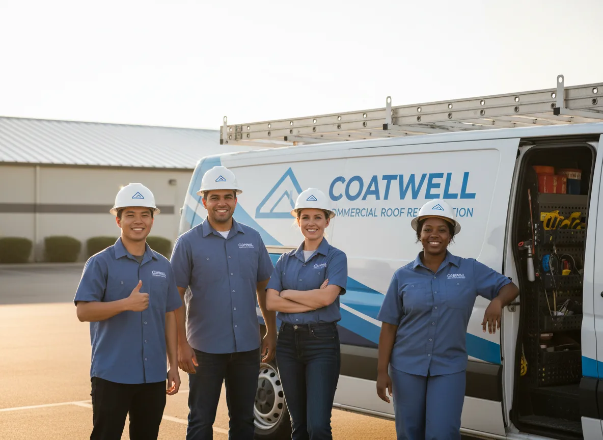 Commercial roof coating company in Gypsum, OH